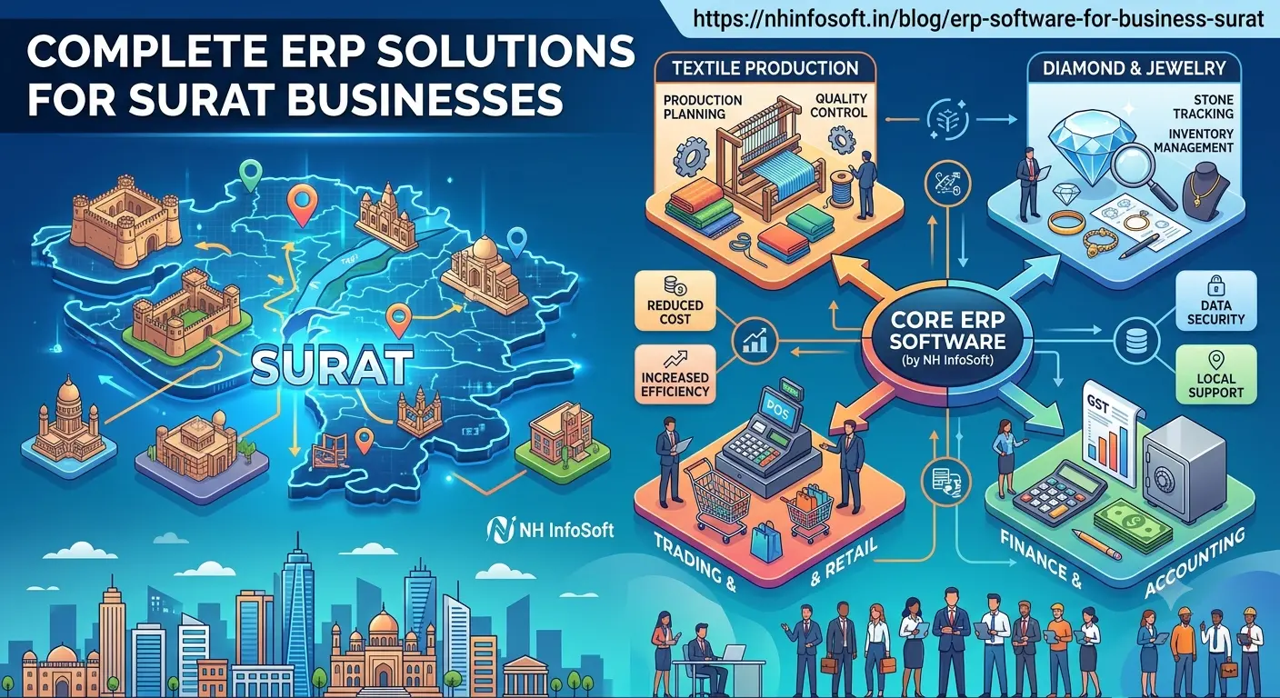 ERP Software for Business in Surat: A Complete Guide