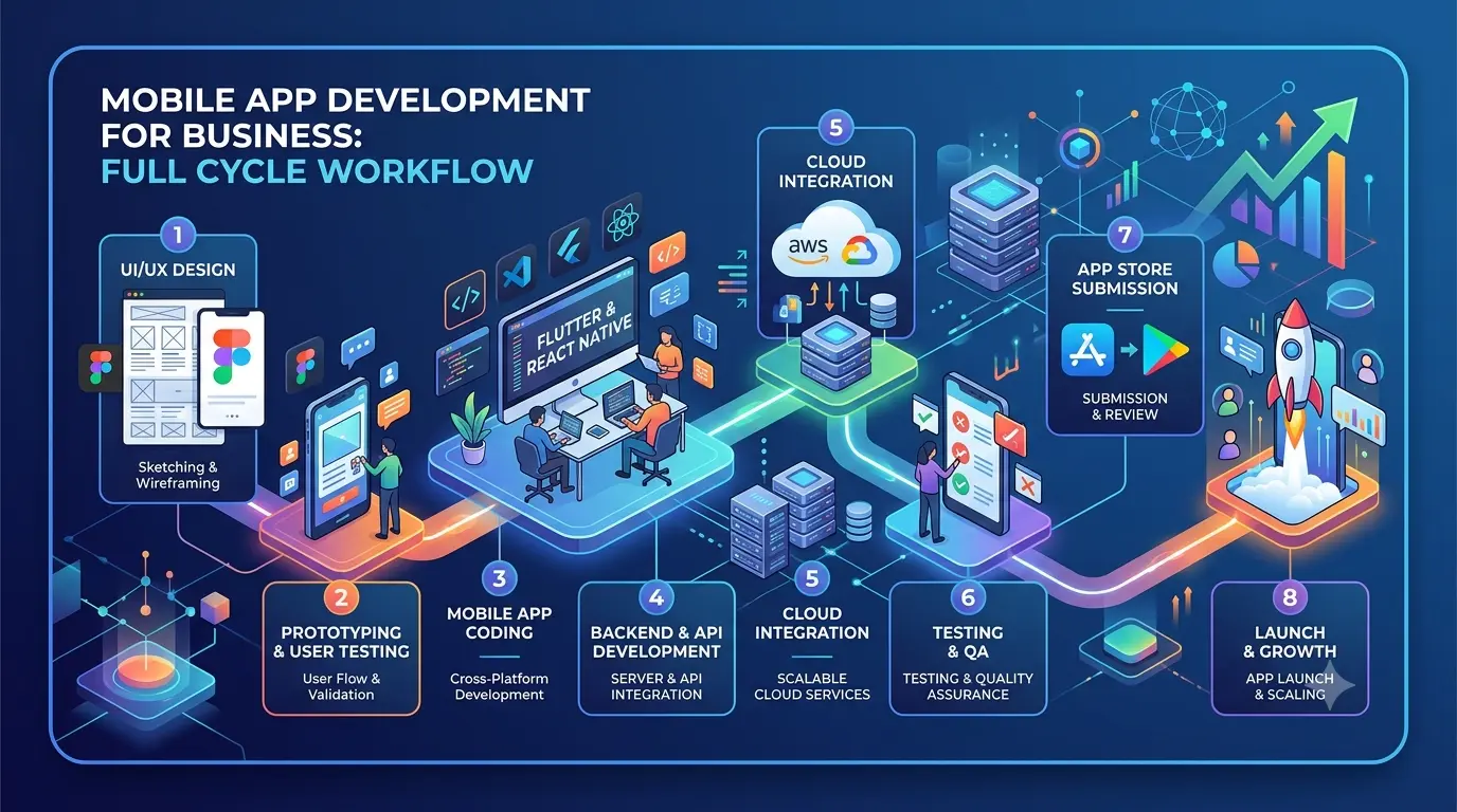 Mobile App Development for Business: Steps and Planning
